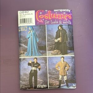 Simplicity Pattern 5840 size XS-XL